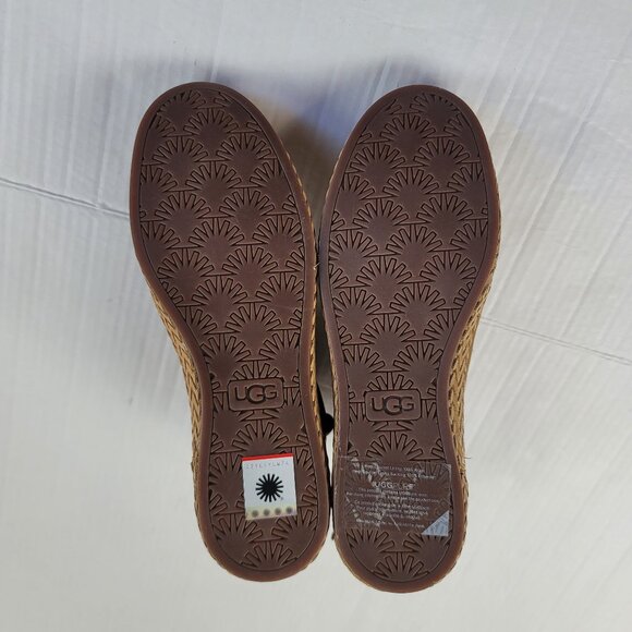 UGG Sloane Brown Suede Ankle Boots Buckle Women's Size 7.5 NWT - Picture 10 of 11